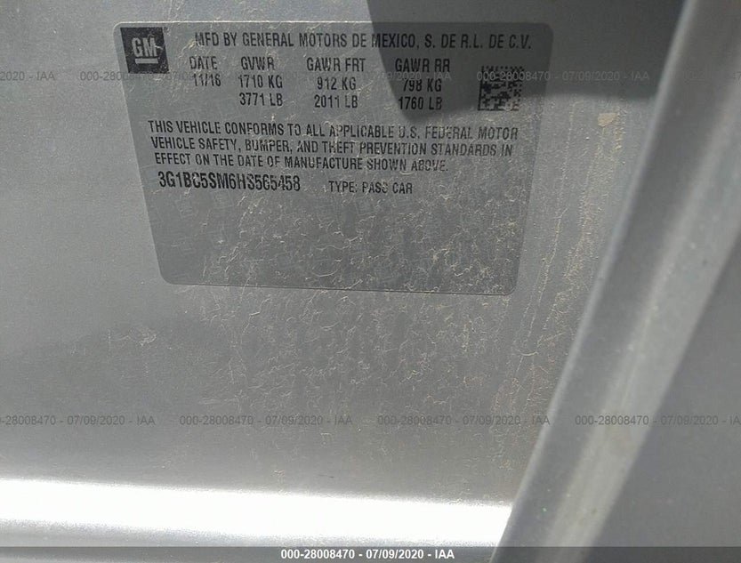 3G1BC5SM6HS565458