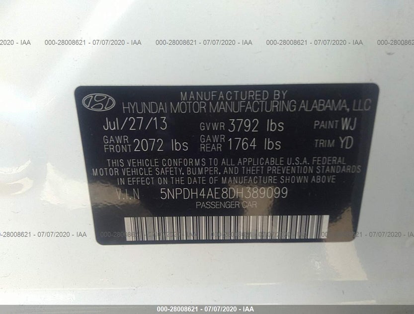 5NPDH4AE8DH389099