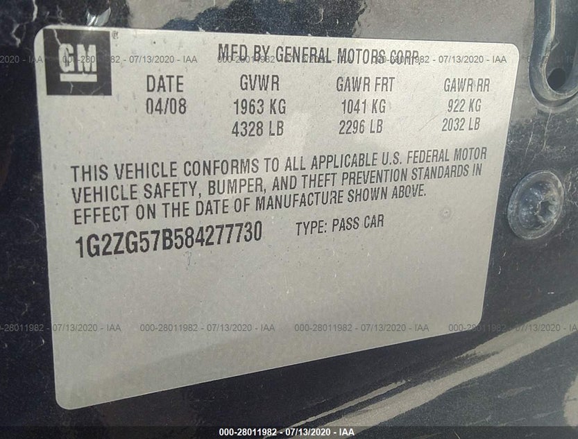 1G2ZG57B584277730