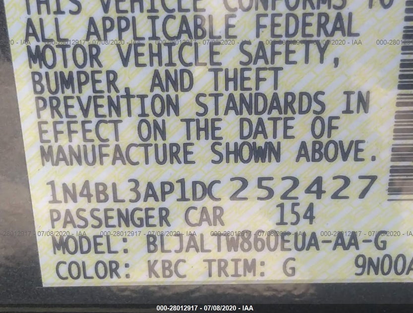 1N4BL3AP1DC252427