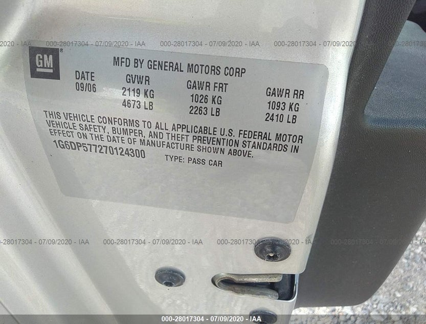 1G6DP577270124300