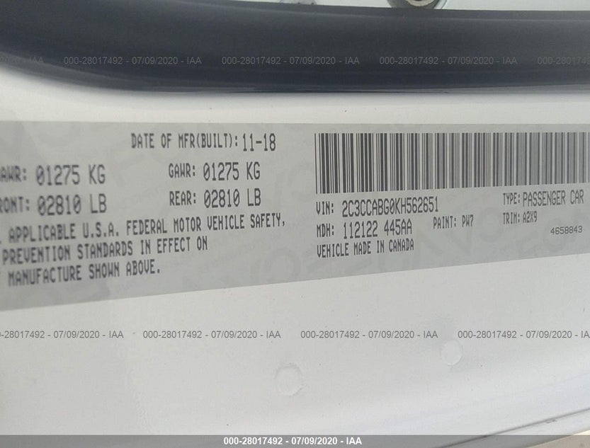 2C3CCABG0KH562651
