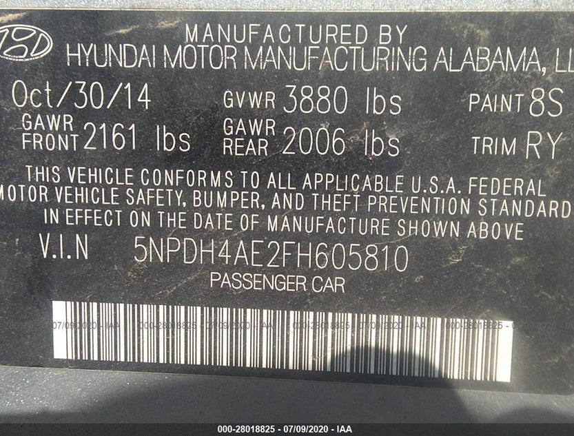 5NPDH4AE2FH605810