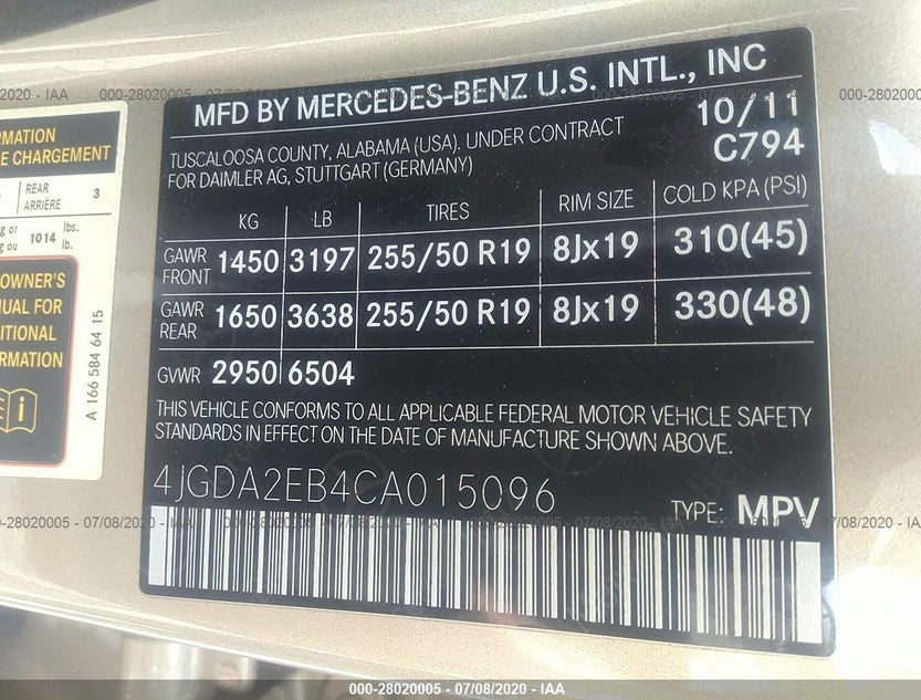 4JGDA2EB4CA015096