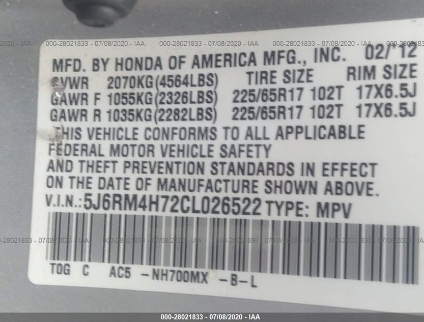 5J6RM4H72CL026522