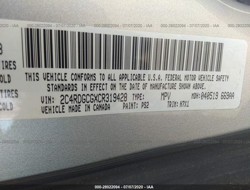 2C4RDGCGXCR319428