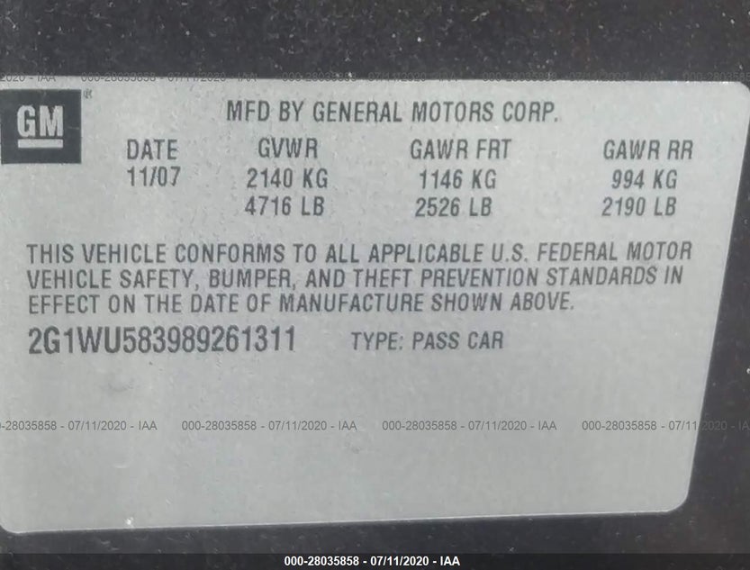 2G1WU583989261311