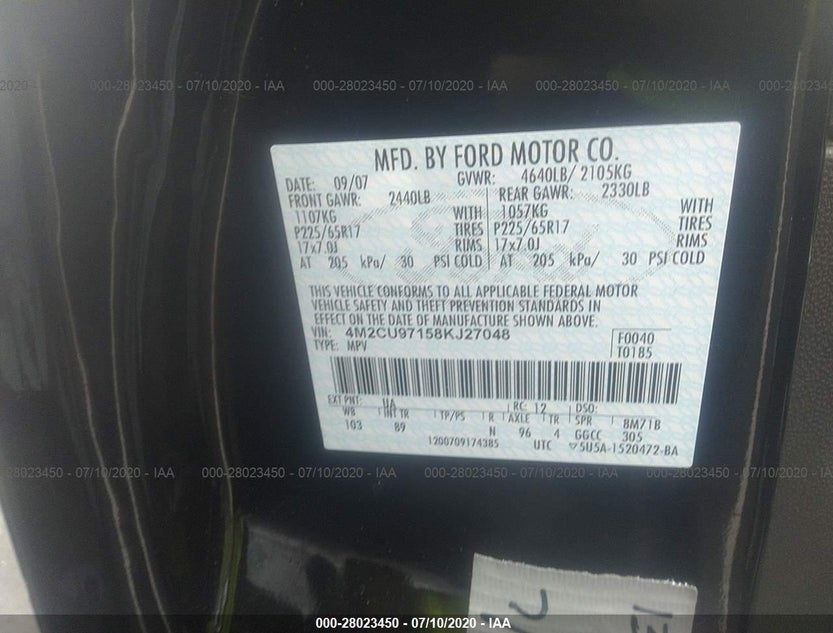 4M2CU97158KJ27048
