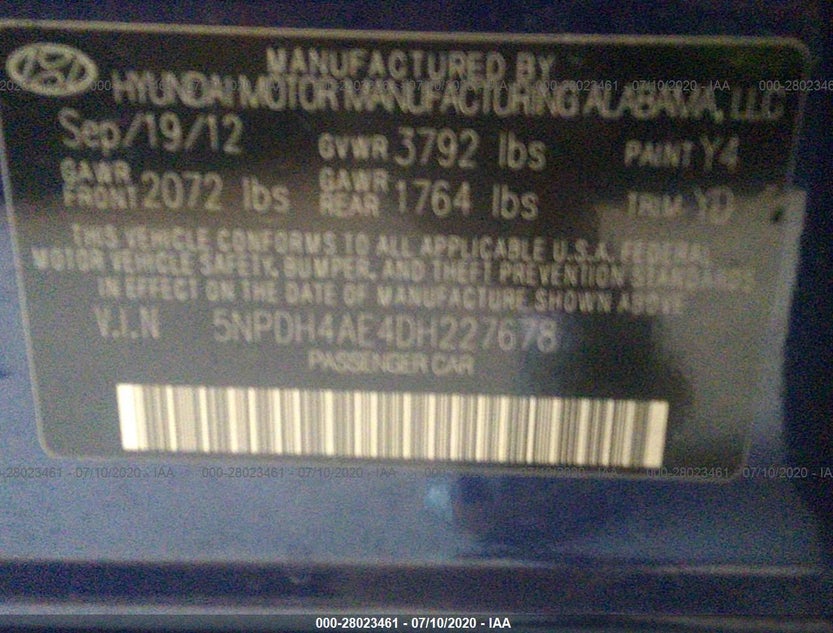 5NPDH4AE4DH227678