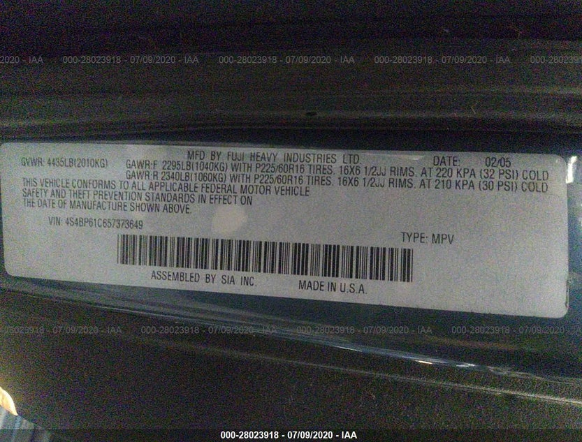4S4BP61C657373649