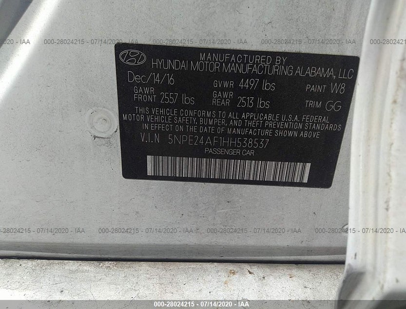 5NPE24AF1HH538537