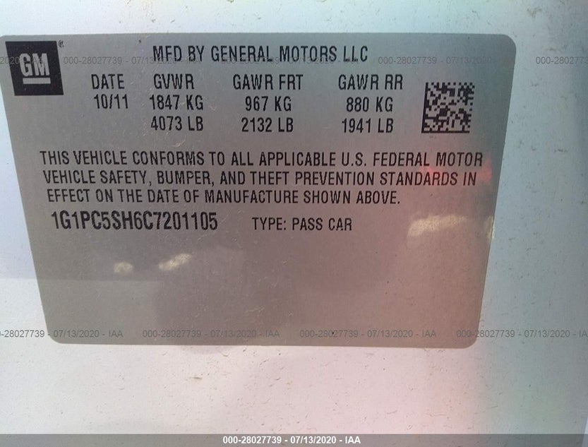 1G1PC5SH6C7201105