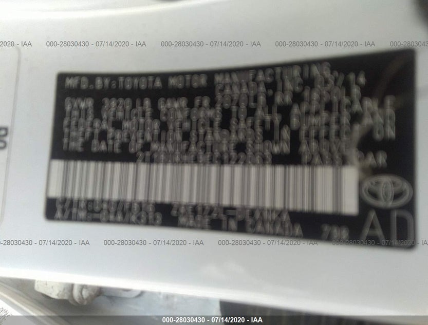 2T1BURHE9EC122063
