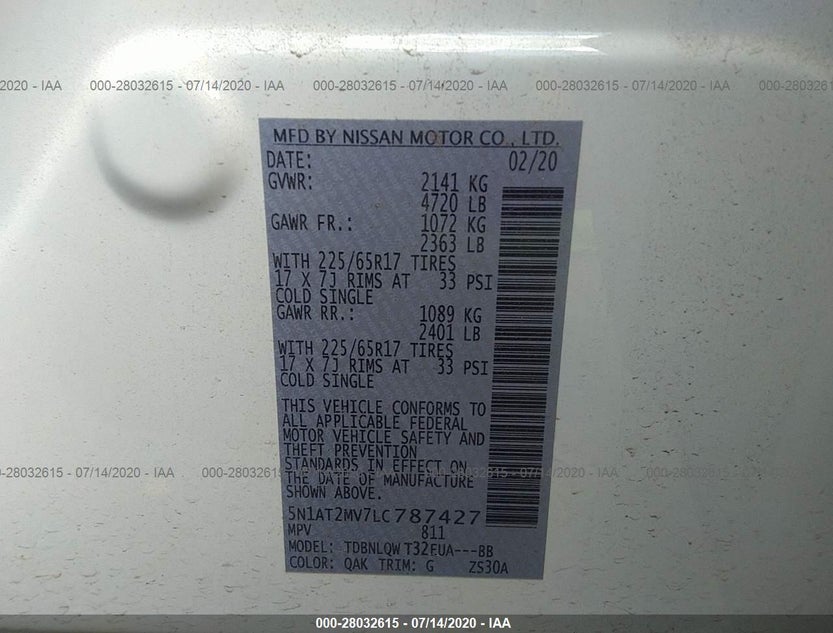 5N1AT2MV7LC787427