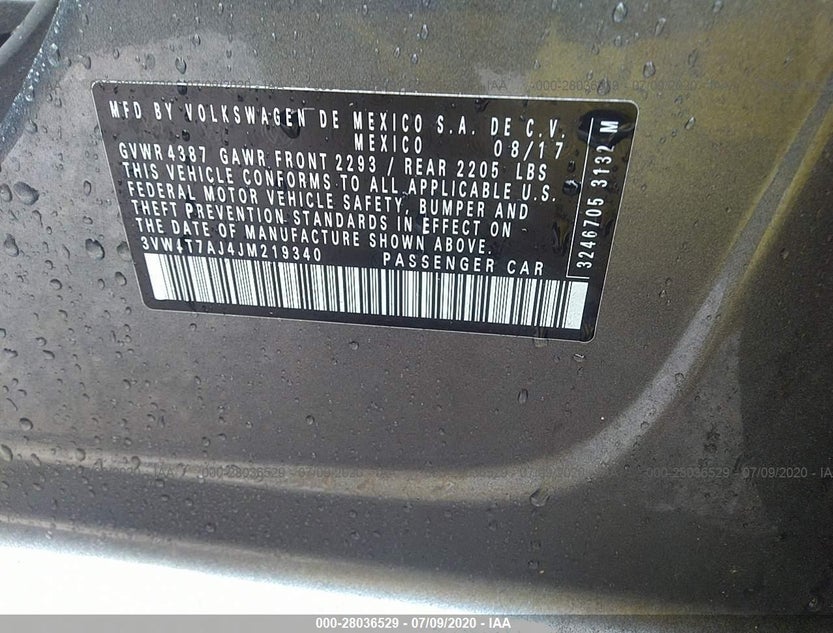 3VW4T7AJ4JM219340