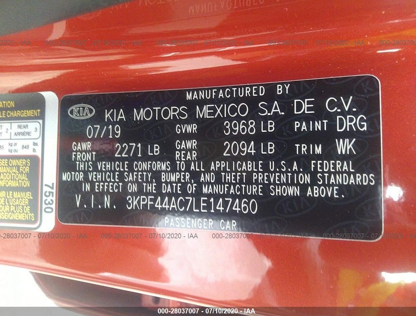 3KPF44AC7LE147460