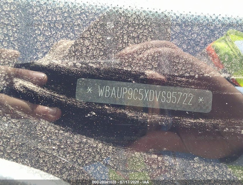 WBAUP9C5XDVS95722