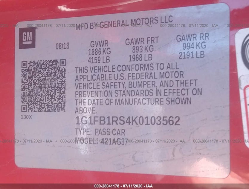 1G1FB1RS4K0103562