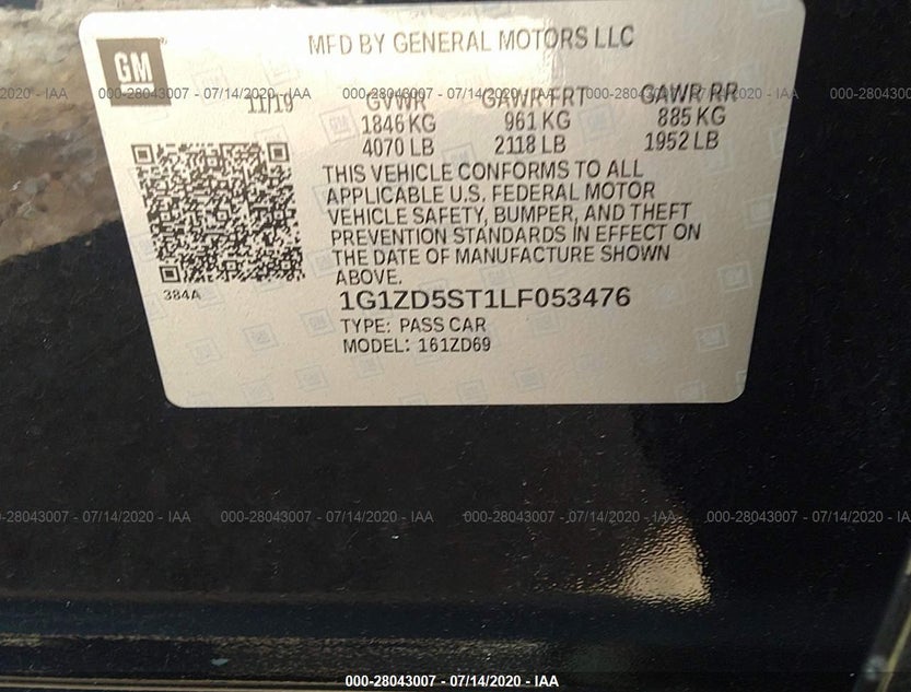 1G1ZD5ST1LF053476