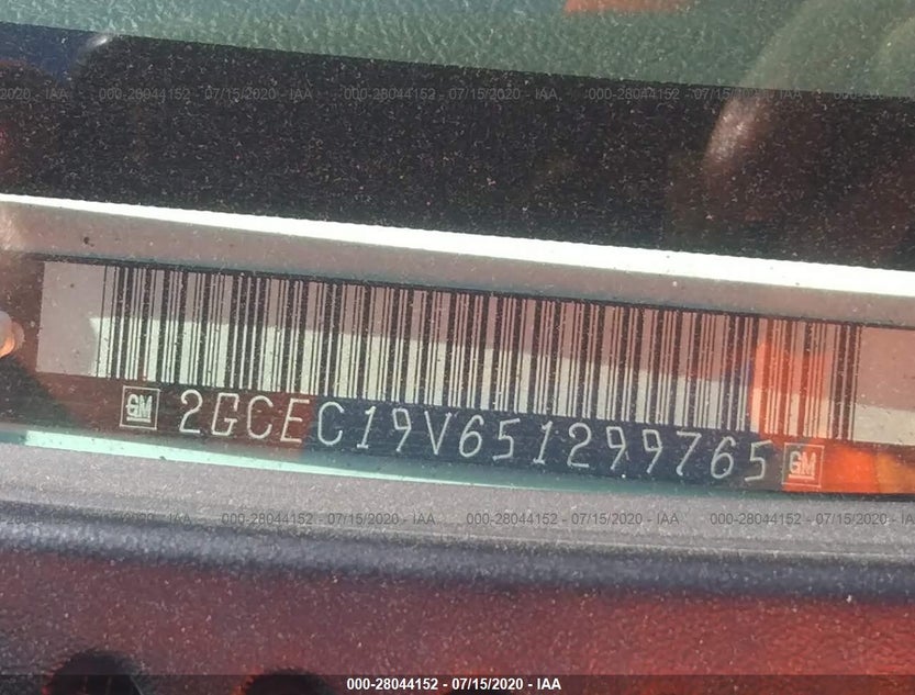2GCEC19V651299765