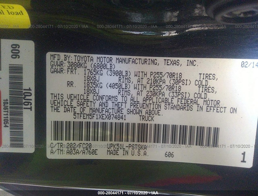 5TFEM5F1XEX074841