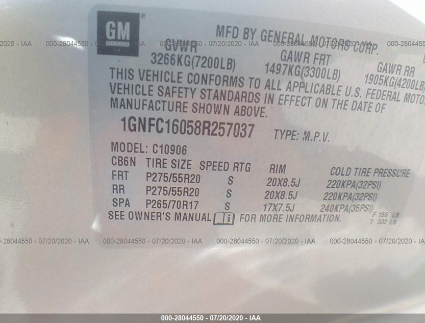 1GNFC16058R257037