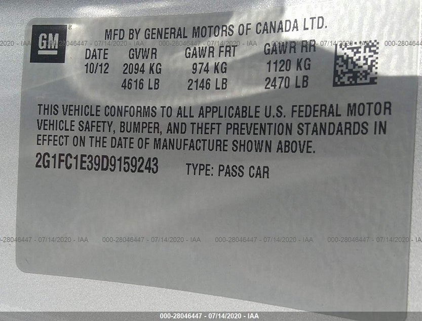 2G1FC1E39D9159243