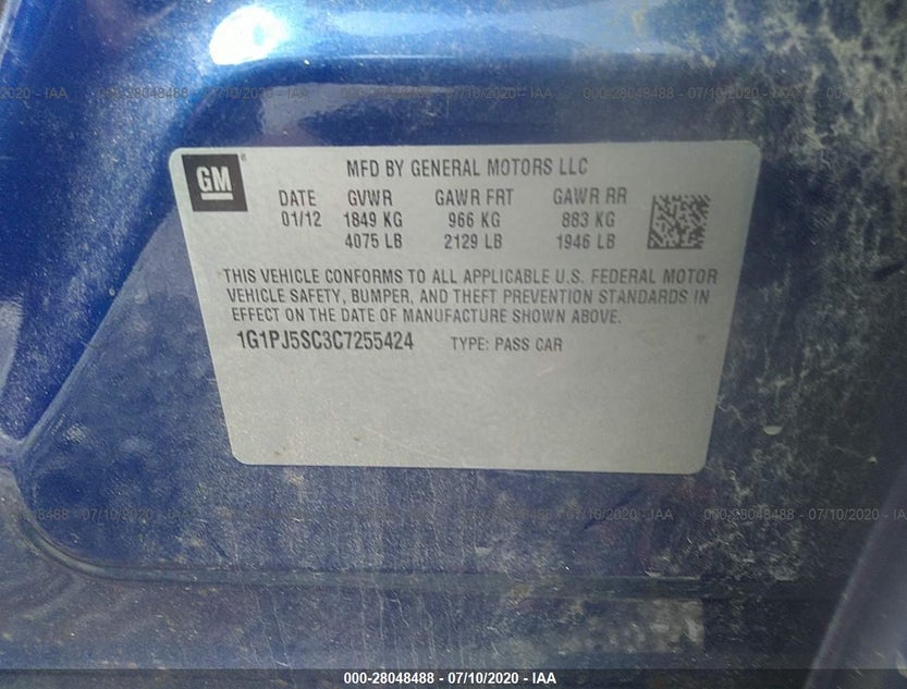 1G1PJ5SC3C7255424