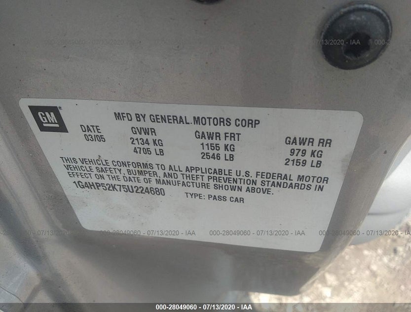 1G4HP52K75U224680