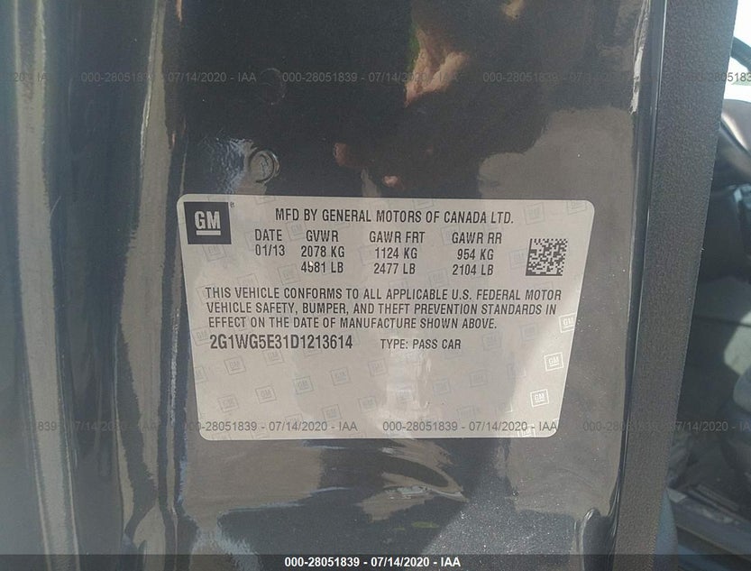 2G1WG5E31D1213614
