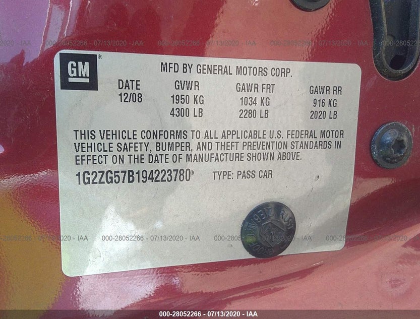 1G2ZG57B194223780