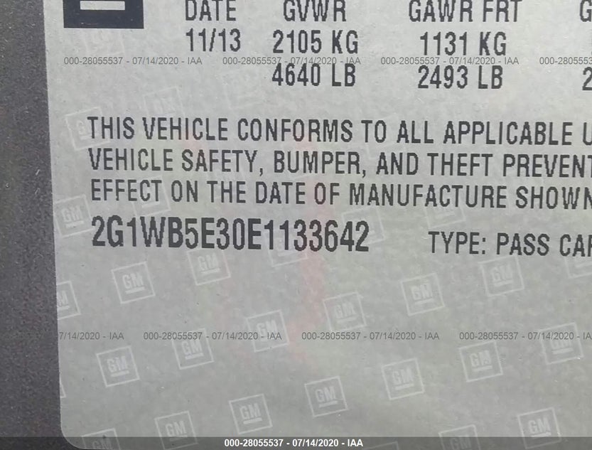 2G1WB5E30E1133642