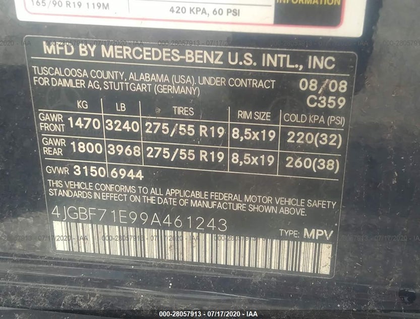 4JGBF71E99A461243