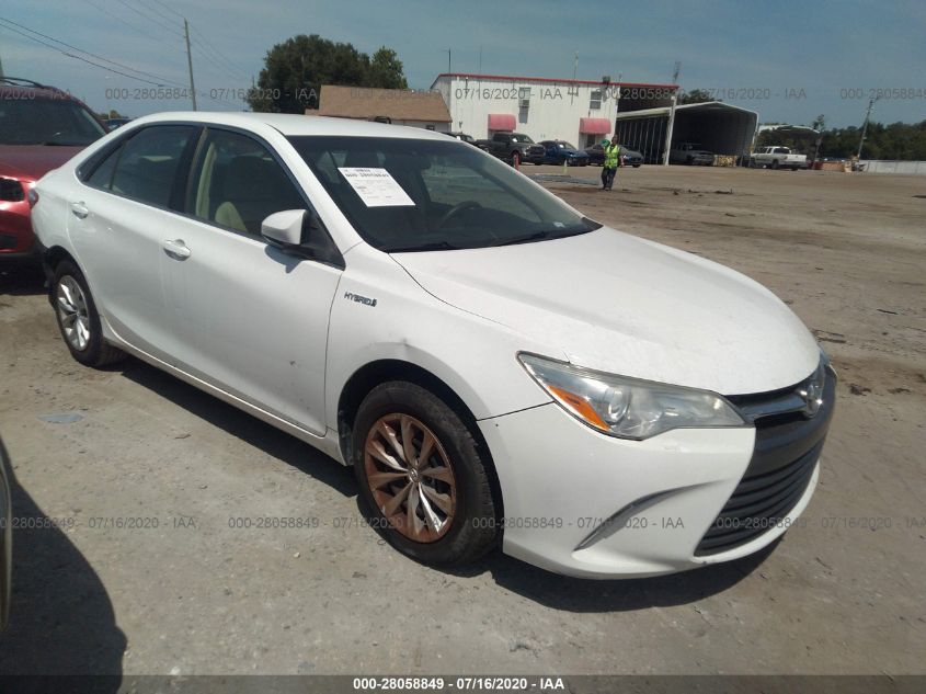 2015 Toyota Camry Hybrid Le VIN: 4T1BD1FK1FU168612 Lot: 28058849