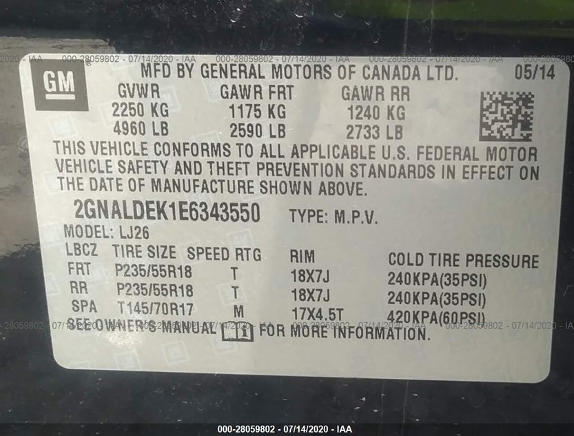 2GNALDEK1E6343550