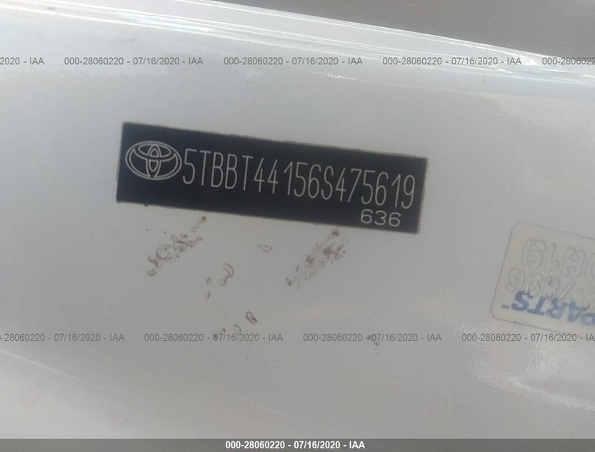 5TBBT44156S475619
