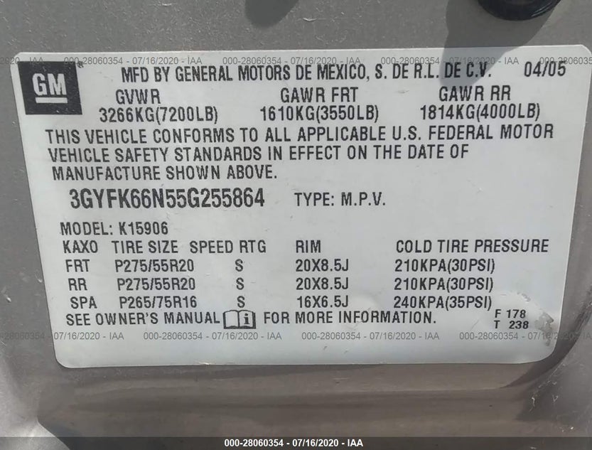 3GYFK66N55G255864