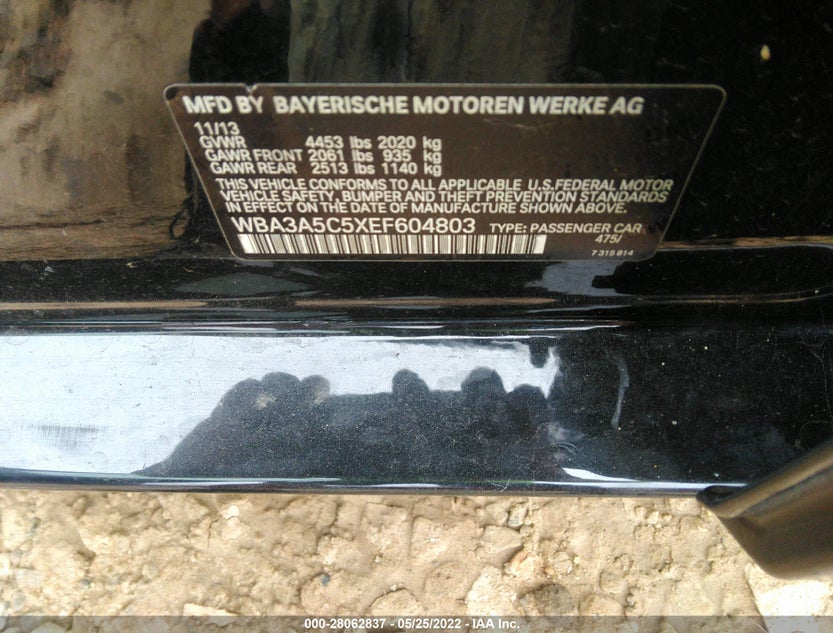 WBA3A5C5XEF604803