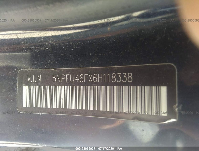 5NPEU46FX6H118338