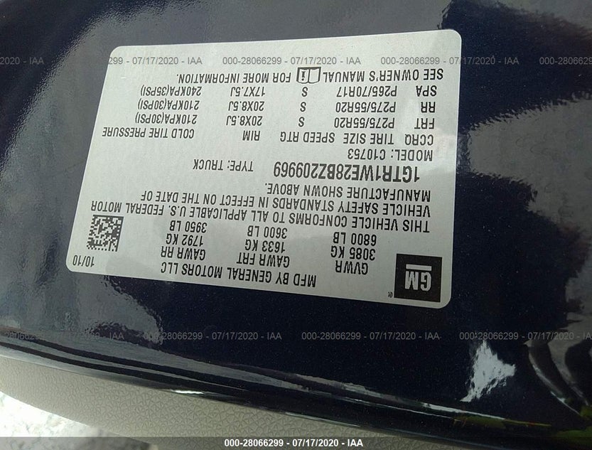 1GTR1WE28BZ209969