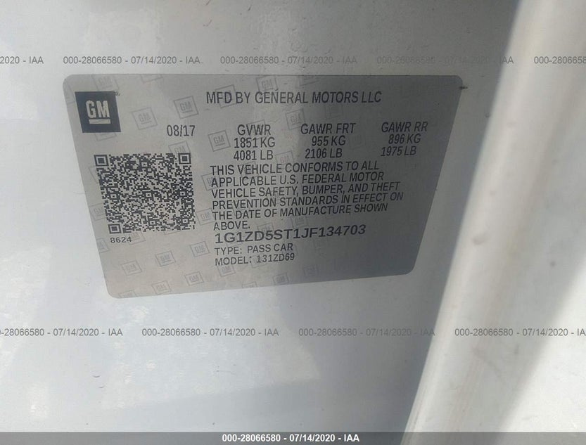 1G1ZD5ST1JF134703