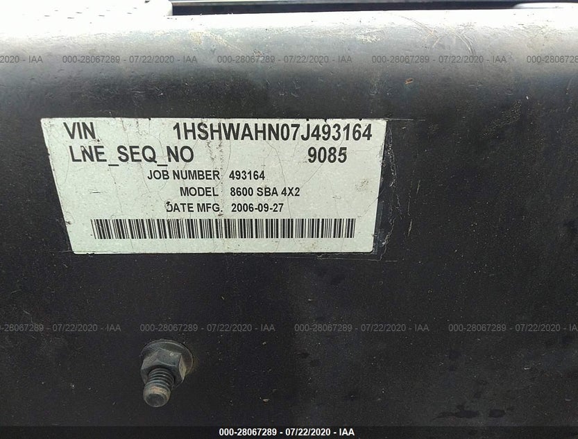 1HSHWAHN07J493164
