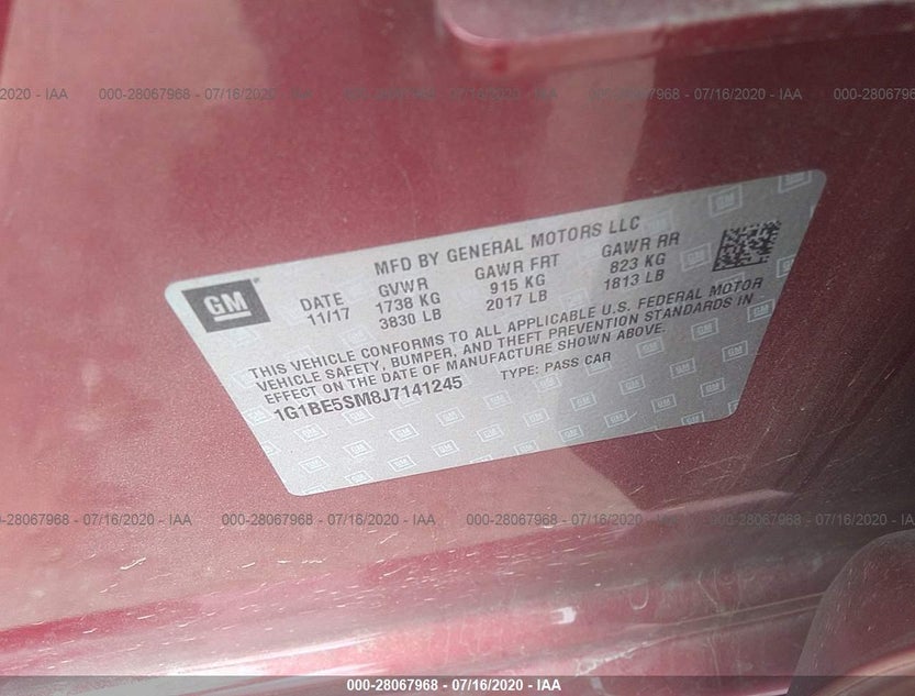 1G1BE5SM8J7141245