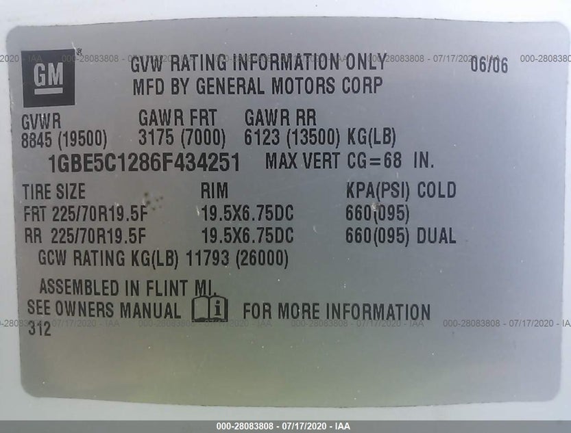 1GBE5C1286F434251