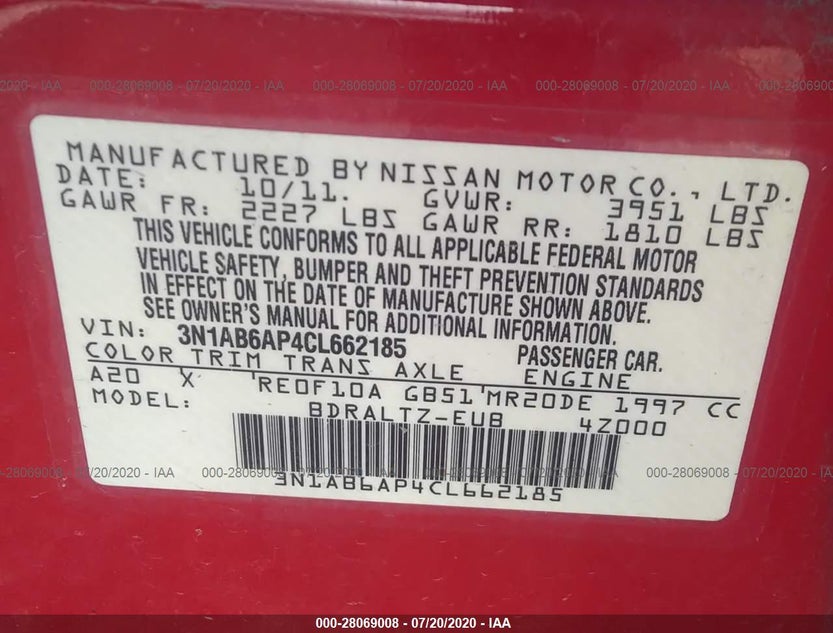 3N1AB6AP4CL662185