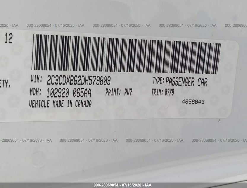 2C3CDXBG2DH579809