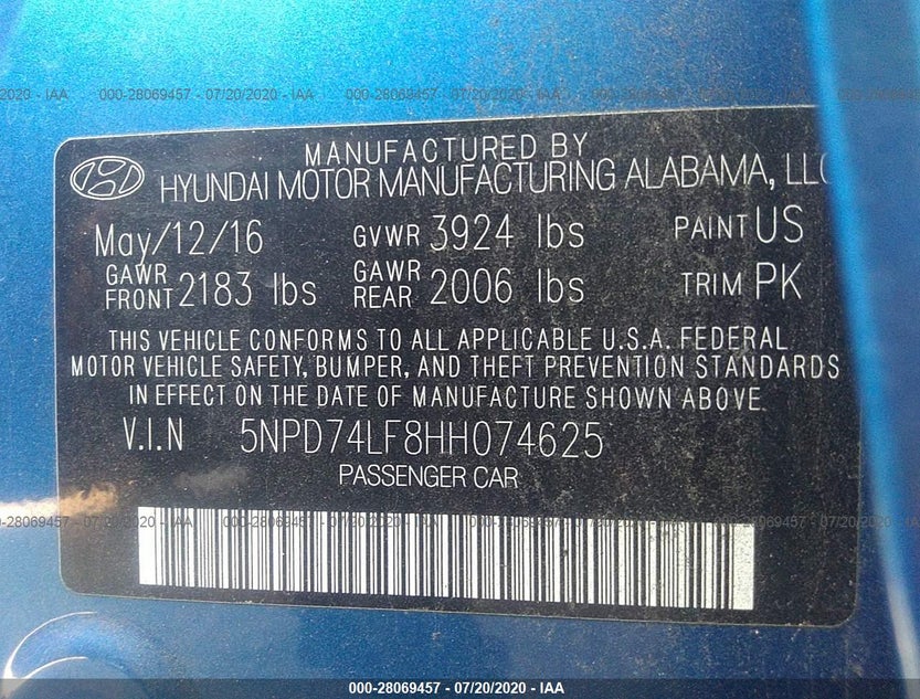 5NPD74LF8HH074625