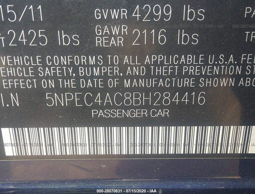 5NPEC4AC8BH284416