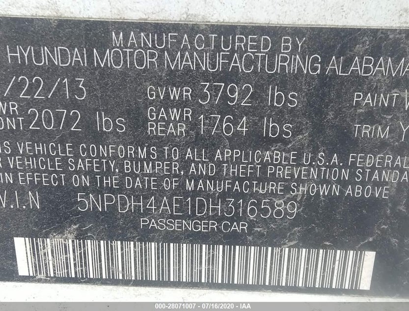 5NPDH4AE1DH316589