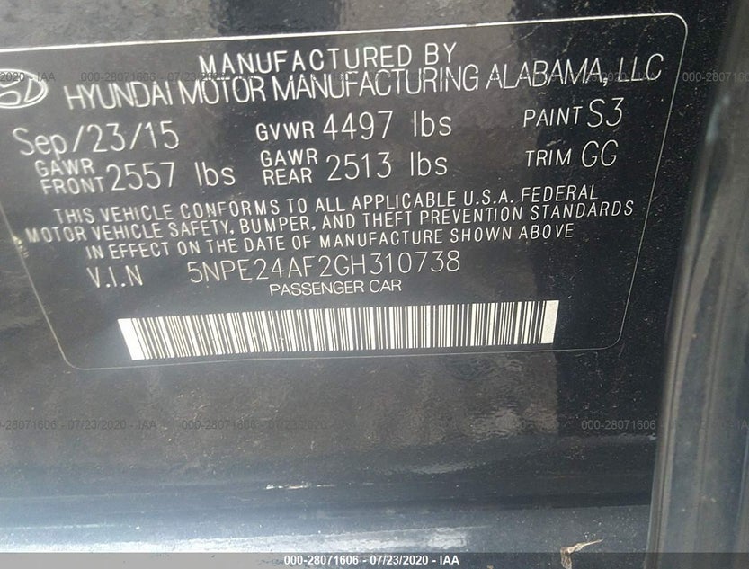 5NPE24AF2GH310738